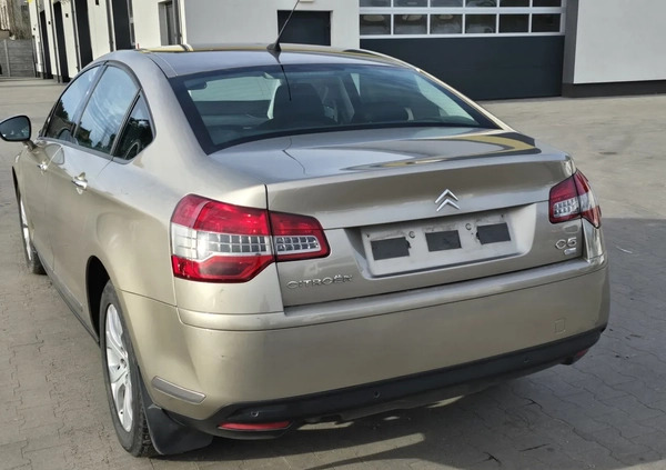 Citroen C5 cena 12200 przebieg: 207923, rok produkcji 2011 z Zagórz małe 121